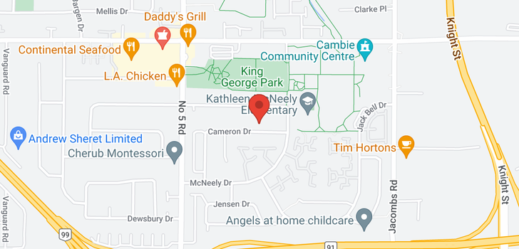 map of 12591 CAMERON DRIVE
